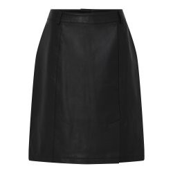 112-725 Skirt_ Leather