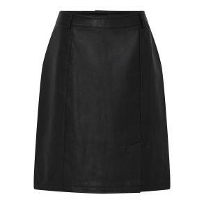 112-725 Skirt_ Leather