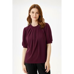  14852 In Front Grazia Bluse (Fl. farver)