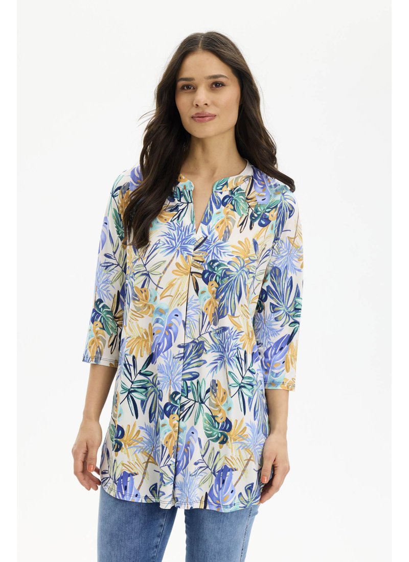 16707 Maracollina tunic 3/4 sl