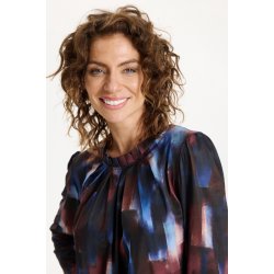 16869 Grazia blouse 3/4 sleeve