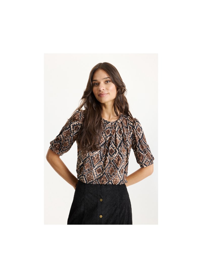 16879 Grazia blouse 1/2 sleeve