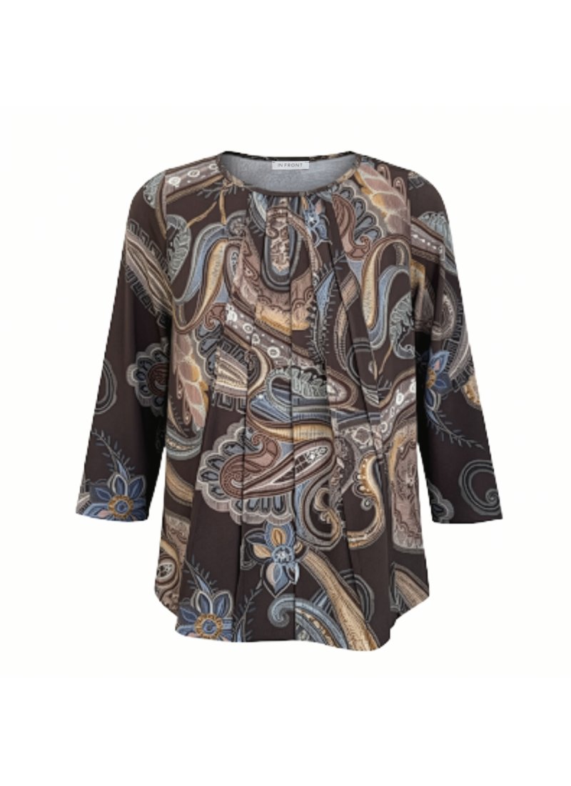 16913 Blouse Lucette 3/4 sleev