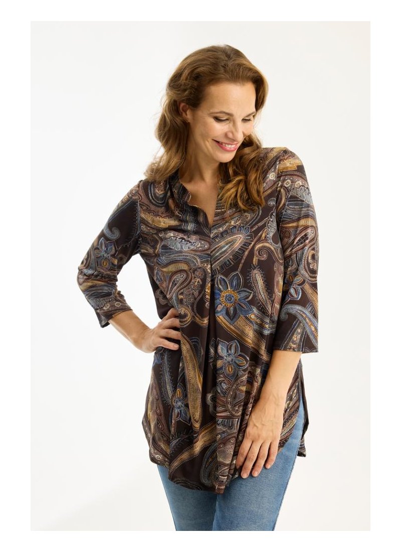 16915 Maracollina tunic 3/4 sl