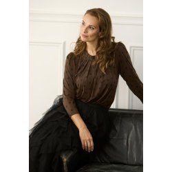 16918 Grazia blouse 3/4 sleeve