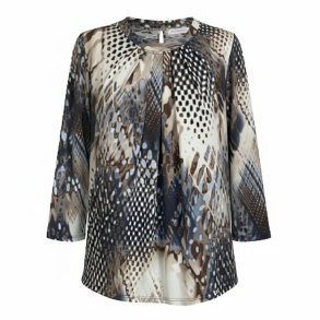 16924 Grazia blouse 3/4 sleeve