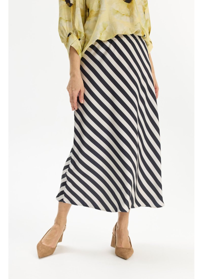17030 Estella striped skirt