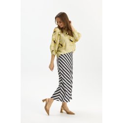 17030 Estella striped skirt