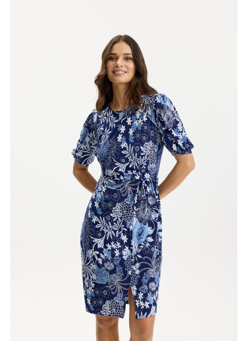 17079 Rosy dress 1/2 sleeves