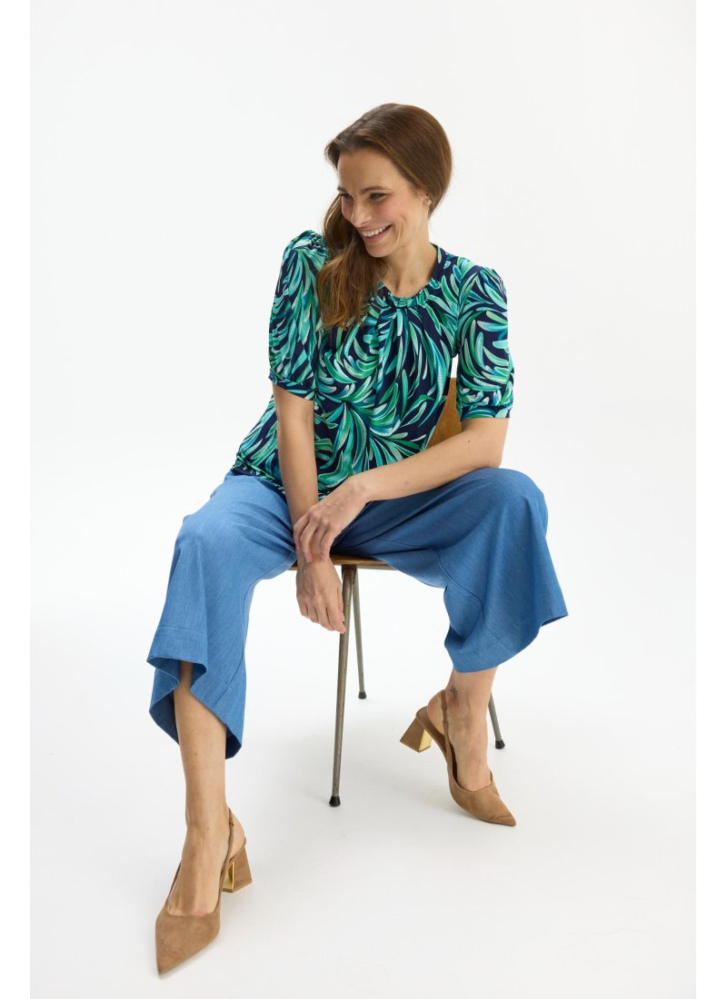 17081 Grazia blouse 1/2 sleeve