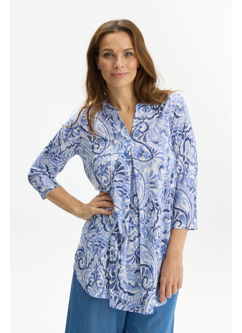 17084 Maracollina tunic 3/4 sl