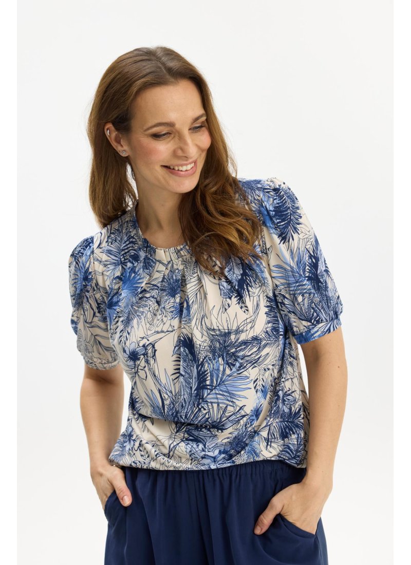 17086 Grazia blouse 1/2 sleeve