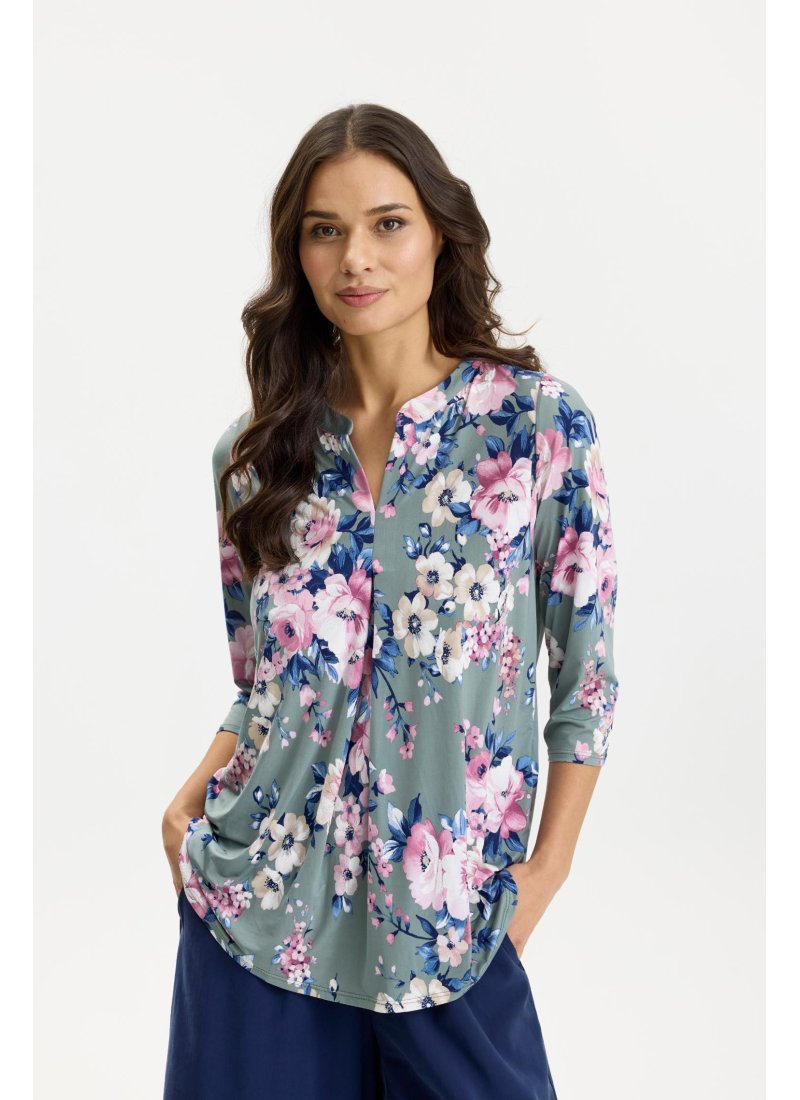 17091 Blouse Maracol 3/4 sleev