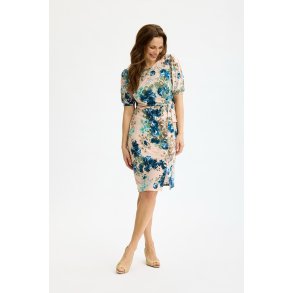 17168 Rosy dress 1/2 sleeves