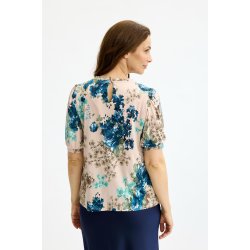 17169 Grazia blouse 1/2 sleeve