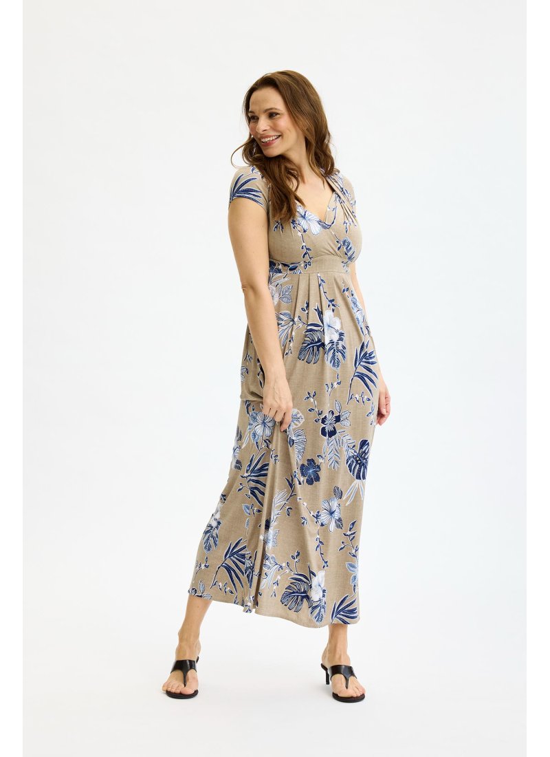 17171 Wendy long dress s/s
