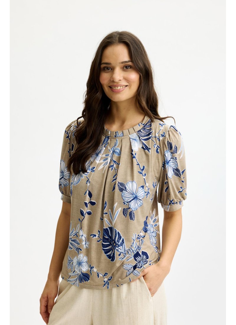 17173 Grazia blouse 1/2 sleeve