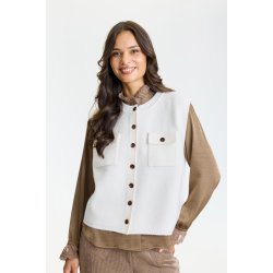 17238 Dot knit vest