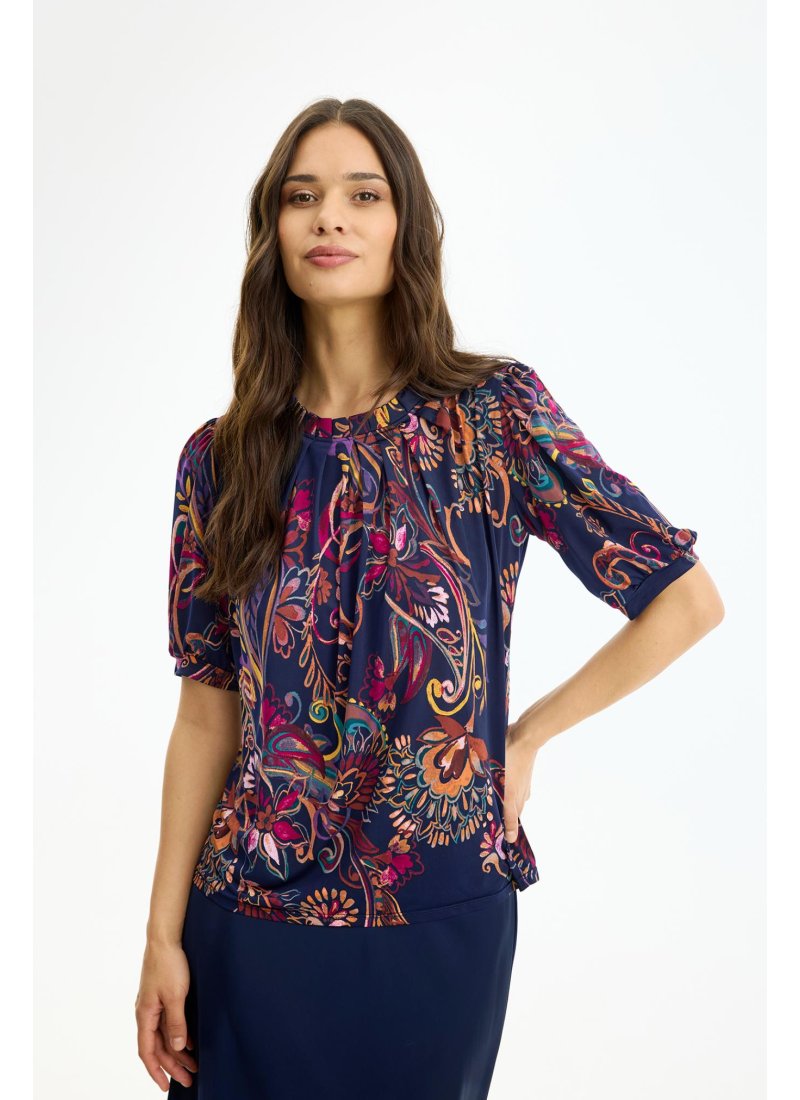 17250 Grazia blouse 1/2 sleeve