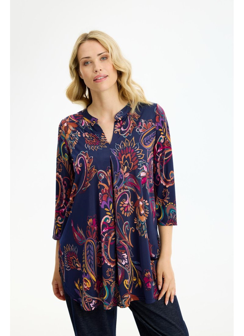 17252 Maracollina tunic 3/4 sl