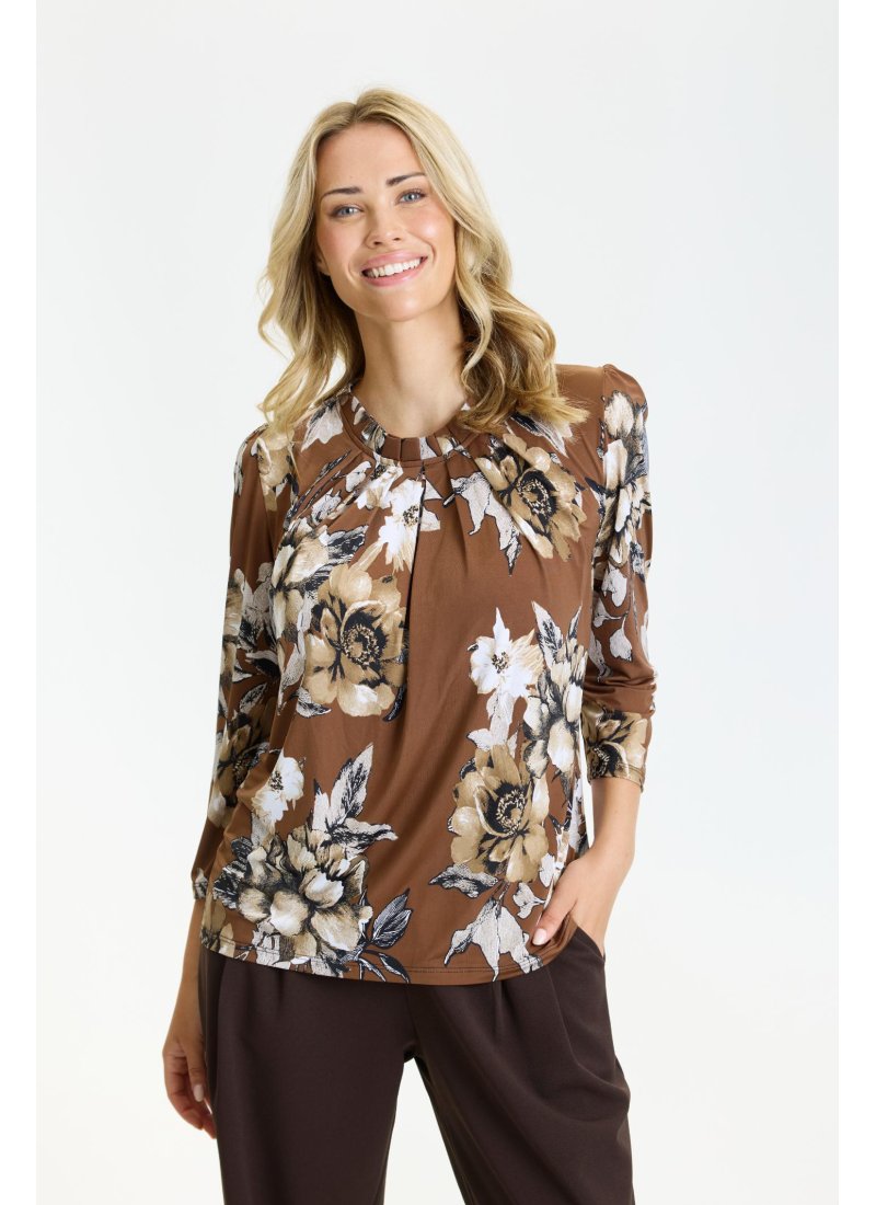 17327 Grazia blouse 3/4 sleeve