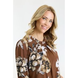 17327 Grazia blouse 3/4 sleeve