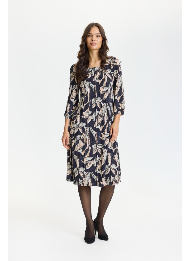17331 Lucette dress 3/4 sleeve