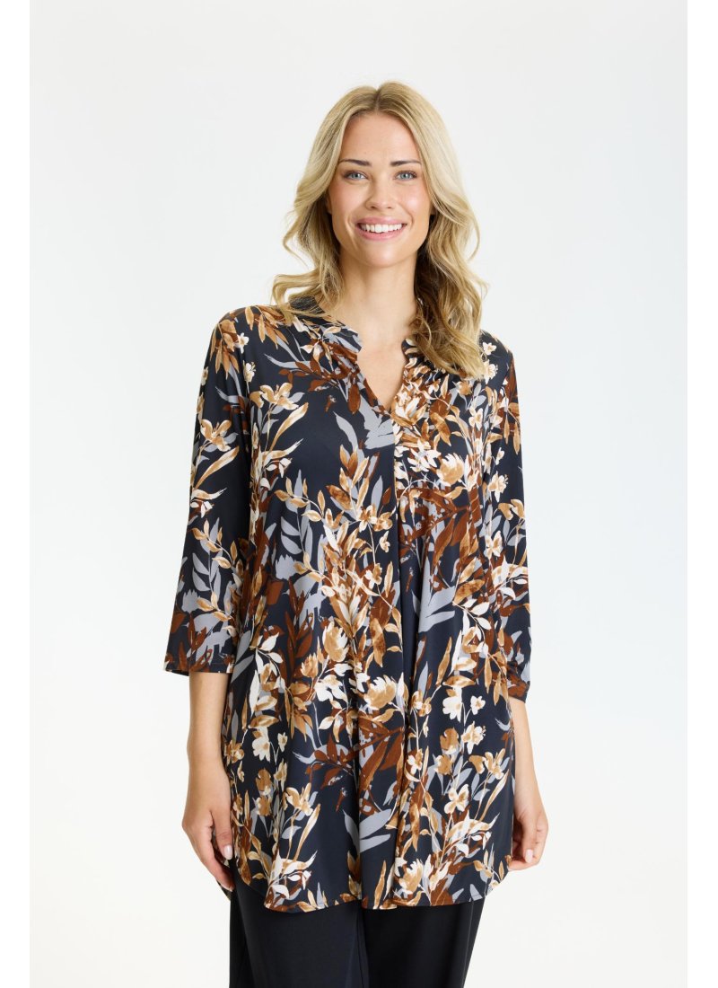 17334 Maracollina tunic 3/4 sl
