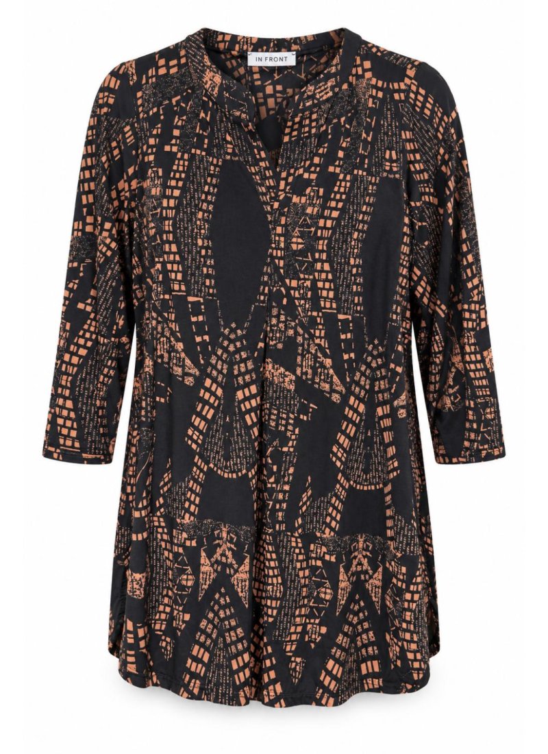 17382 Maracollina tunic 3/4 sl