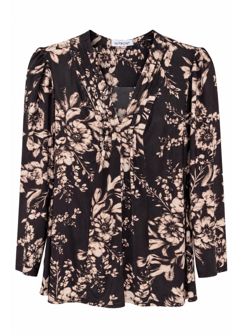 17393 Jo blouse 3/4 sleeves