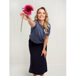 1980 Skovhuus T-shirt 100% ko (Fl. farver)