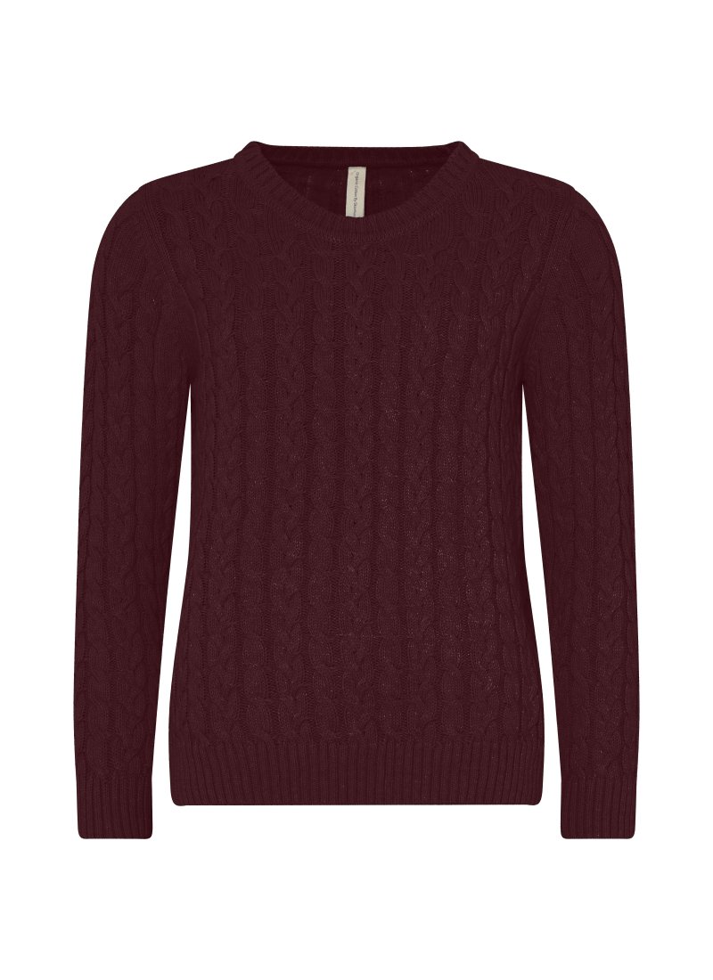  2566 Skovhuus  Cabblestitch Strik (Fl. farver)