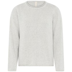  2954 Skovhuus O-neck strik (Fl farver)