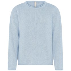  2954 Skovhuus O-neck strik (Fl farver)