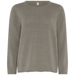  2954 Skovhuus O-neck strik (Fl farver)