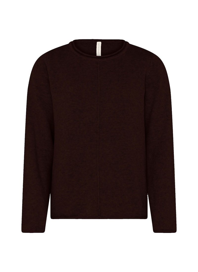 2954 O-neck pullover w. specia