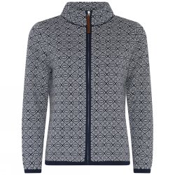 3564 Turtleneck zipped cardiga