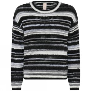 3613 Multi yarn o-neck pullove