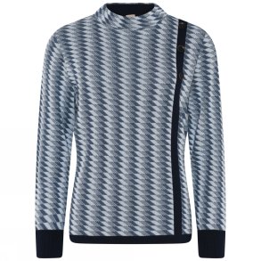 3642 Turtle neck jaquard pullo