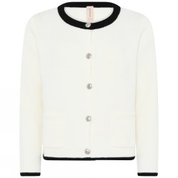 3700 Cardigan w. contrast effe