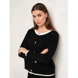 3700 Cardigan w. contrast effe