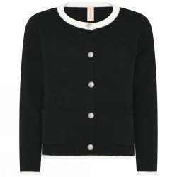 3700 Cardigan w. contrast effe