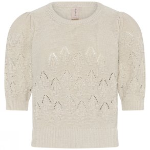 3731 Openwork short sleeve pul