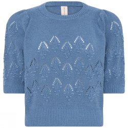 3731 Openwork short sleeve pul