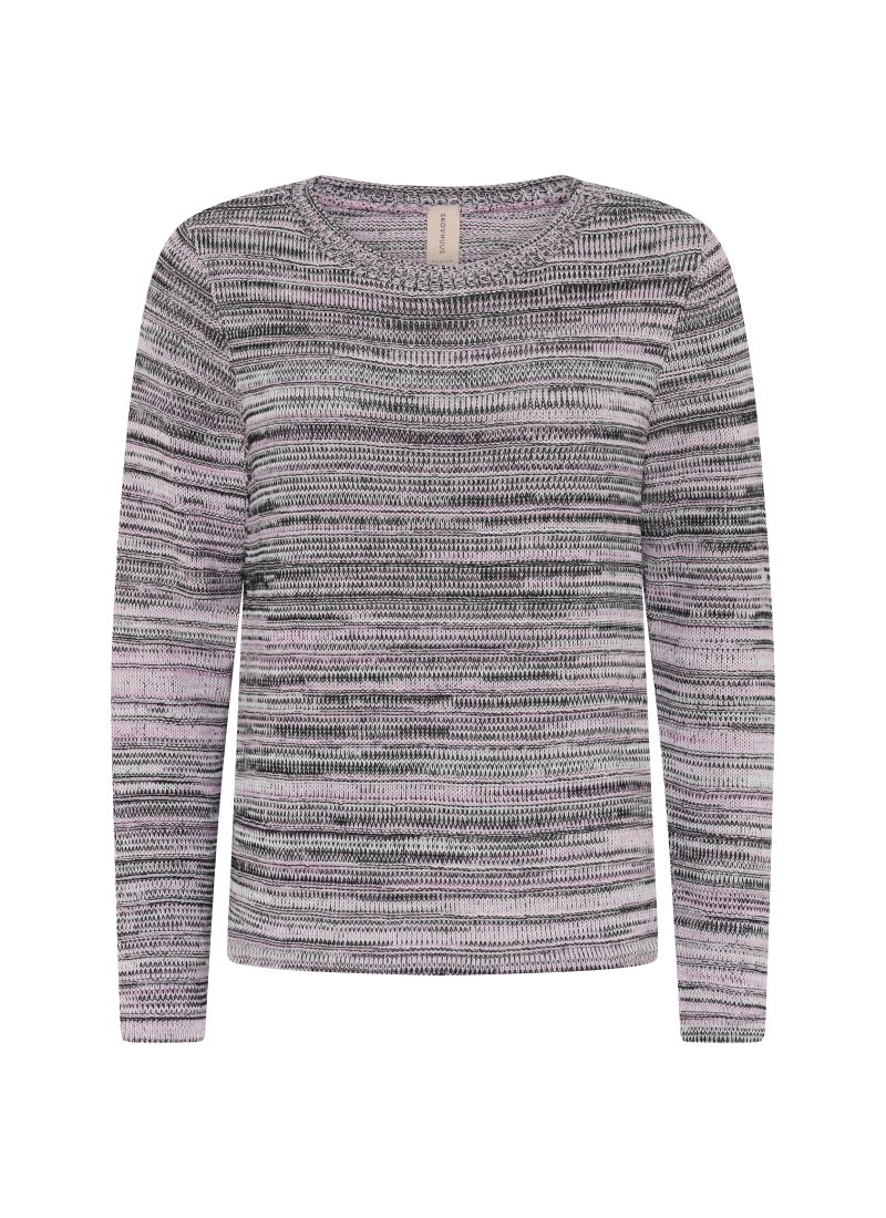 3801 Multicolour O-neck pullov