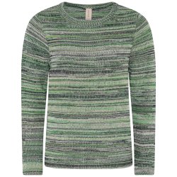 3801 Multicolour O-neck pullov