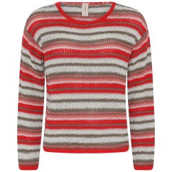 3813 O-neck pullover in multi 