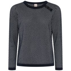 3838 "Sailor" stitch o-neck pu