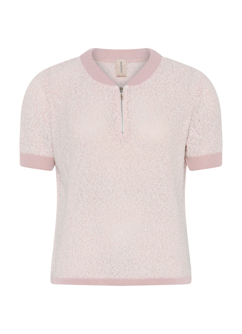 3849 T-shirt in special yarn w