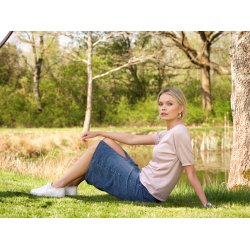 3869 Feminine o-neck t-shirt